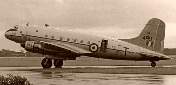 HP.67 Hastings C.2 sur la base RAF de Topcliffe en 1952